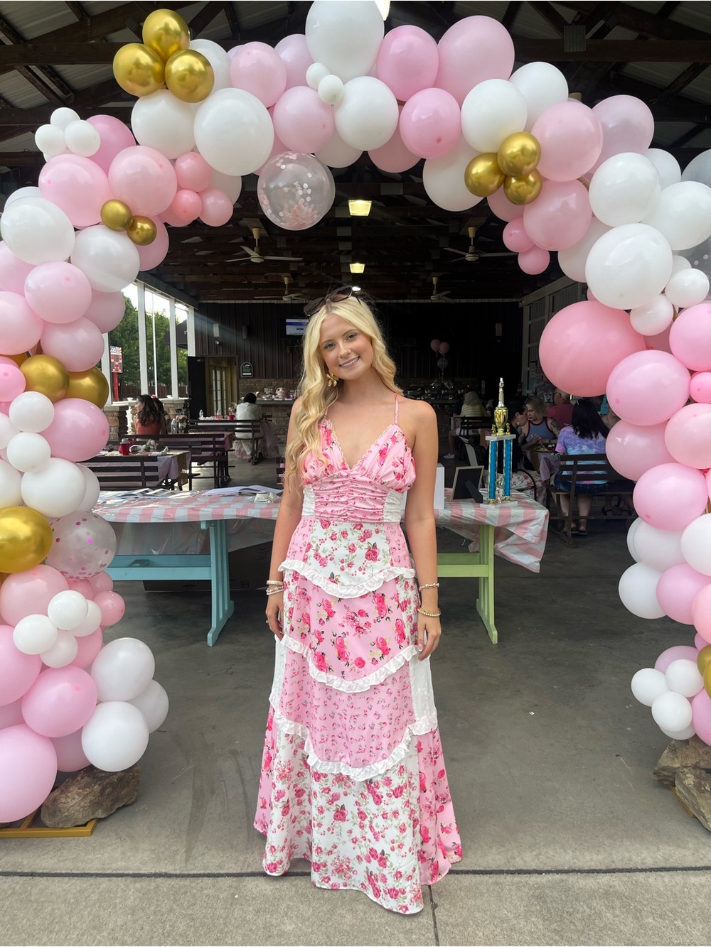 Long Floral Dress